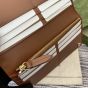 Gucci GG Emblem continental wallet