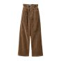 MIU MIU Washed flocked chambray pants