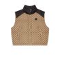 Gucci GG cotton canvas puffer vest