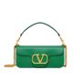 VALENTINO GARAVANI LOCÒ CALFSKIN SHOULDER BAG