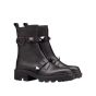 Valentino ROMAN STUD CALFSKIN COMBAT BOOT WITH TONAL STUDS