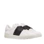 Valentino ROCKSTUD UNTITLED SNEAKER IN CALFSKIN LEATHER WITH TONAL STUDS