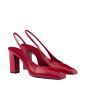 Prada Patent leather slingback pumps