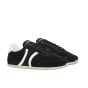 CELINE JOGGER LOW LACE-UP SNEAKER WITH TRIOMPHE in SUEDE CALFSKIN AND CALFSKIN