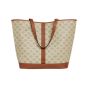 Celine MEDIUM CABAS IN TRIOMPHE CANVAS AND CALFSKIN