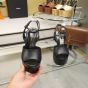 YSL Jodie platform sandals in velvet