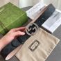 Gucci GG belt with Interlocking G buckle