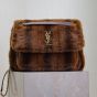 YSL NIKI large in shearling