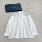 Dior Shirt with Black Bee Embroidery
