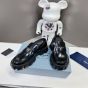 Prada Monolith patent leather loafers
