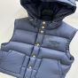 Celine oversized sleeveless down jacket in lightweight nylon