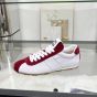 MIU MIU Plume nappa leather and suede sneakers