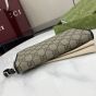 Gucci GG Emblem zip around wallet