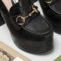 Gucci Women's Horsebit platform loafer slingback