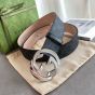Gucci GG belt with Interlocking G buckle