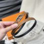 Hermès Maillon H belt buckle & Reversible leather strap 13 mm