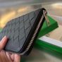 Bottega Veneta Intrecciato Zip Around Wallet