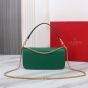 VALENTINO GARAVANI LOCÒ CALFSKIN SHOULDER BAG