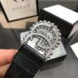 Gucci GG Marmont wide belt with crystals