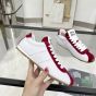 MIU MIU Plume nappa leather and suede sneakers