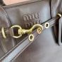 MIU MIU Aventure nappa leather bag