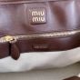 MIU MIU Aventure nappa leather bag
