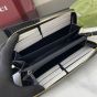 Gucci GG Emblem zip around wallet