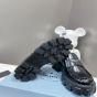Prada Monolith patent leather loafers