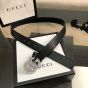 Gucci GG Marmont wide belt with crystals