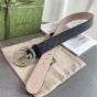 Gucci GG belt with Interlocking G buckle