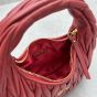 MIU MIU Wander matelassé nappa leather hobo bag