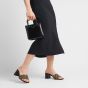 Prada Embroidered fabric sandals