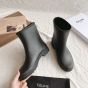 MID CELINE RAIN BOOTS in Natural Rubber