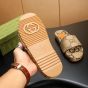 Gucci Men's maxi GG canvas slide sandal