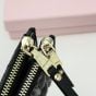 MIU MIU Small wallet in matelassé nappa leather