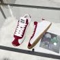 MIU MIU Plume nappa leather and suede sneakers