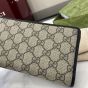 Gucci GG Emblem zip around wallet