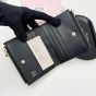 MIU MIU Small wallet in matelassé nappa leather