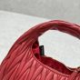 MIU MIU Wander matelassé nappa leather hobo bag