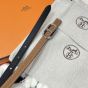 Hermès Maillon H belt buckle & Reversible leather strap 13 mm