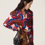 MIU MIU Suede bag with trick