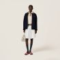 MIU MIU Bonded piqué and technical jersey blouson jacket