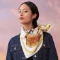 Hermès Grand Apparat forever scarf 90