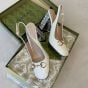 Gucci Women's Horsebit pump with crystals