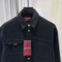 Denim shirt with Gucci embroidery