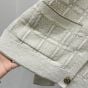 Gucci Wool and lamé check jacquard cardigan