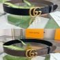Gucci GG Marmont reversible thin belt