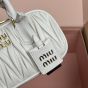 MIU MIU Arcadie matelassé nappa leather mini-bag