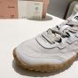 MIU MIU Tyre technical fabric and suede sneakers