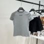 MIU MIU Seamless mélange T-shirt